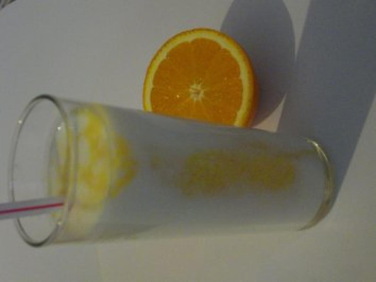 Buttermilch- Orangen- Drink - Rezept - Bild Nr. 2