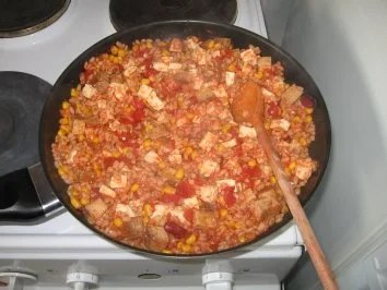 Rezept: Einfache Ebly-Pfanne Einfache Ebly-Pfanne - Rezept