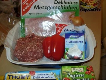 Überbackene Schinken-Hackfleisch Röllchen - Rezept - Bild Nr. 2