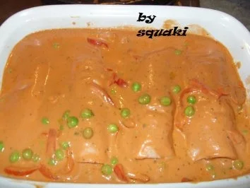 Überbackene Schinken-Hackfleisch Röllchen - Rezept - Bild Nr. 9