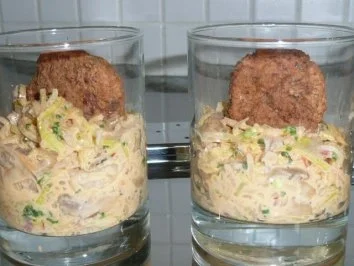 GLASFOOD 5:TANTE  ELSE SALAT MIT HACKBÄLLCHEN - Rezept - Bild Nr. 2