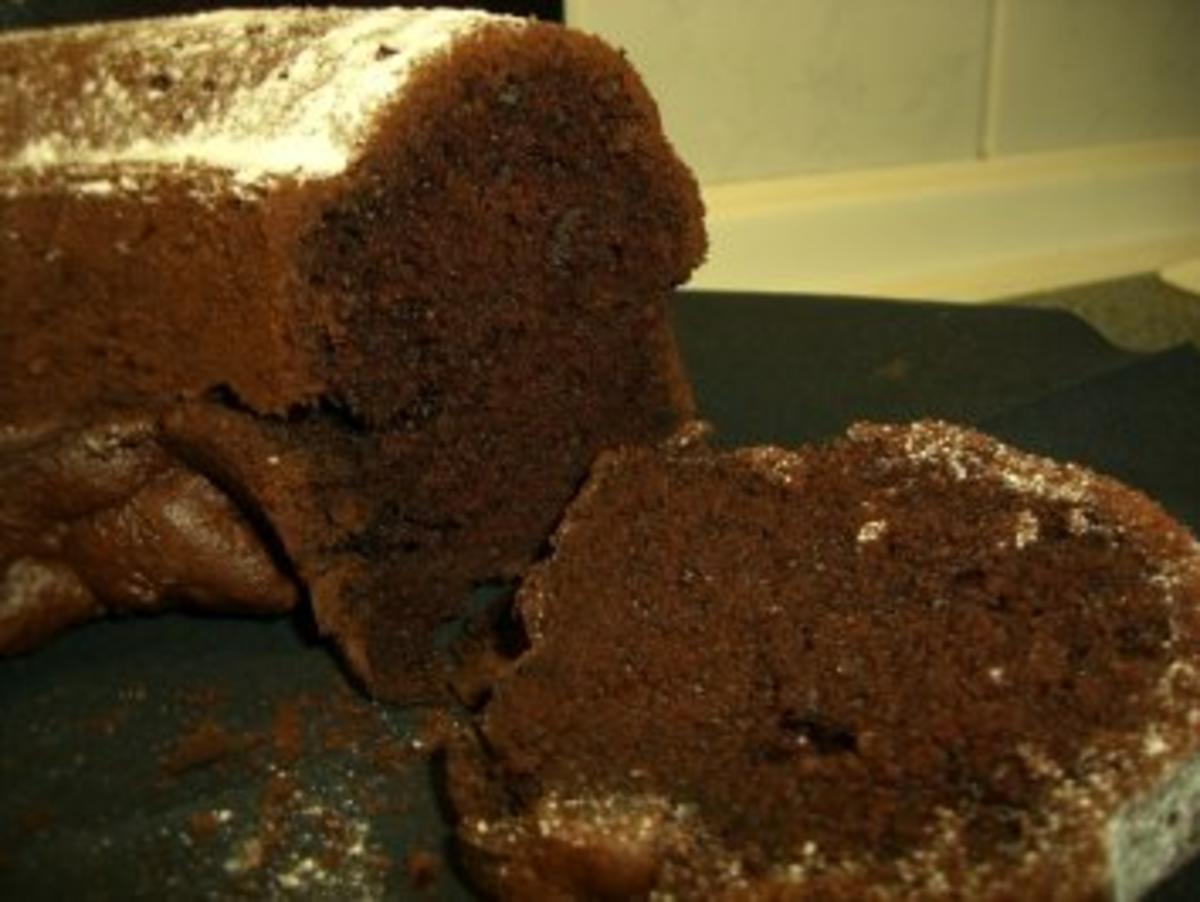 Kuchen : fast schwarzer Schoko-Kuchen - Rezept - Bild Nr. 3