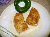 Panierter Sellerie mit Meerrettichsauce - Rezept