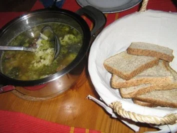 Brokkoli - Nudelsüppchen mit Puffereinlage - Rezept - Bild Nr. 3