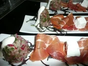 TAPAS /RADIESCHENSÜLZE  MIT SERANOSCHINKEN - Rezept