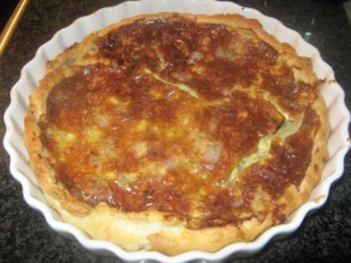 Birnen-Gorgonzola-Quiche - Rezept