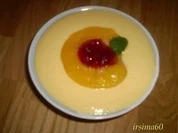 Leichte Quarkcreme mit Pfirsichen - Rezept