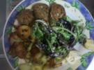 Hackbraten mit Schnittbohnen oder anders - Rezept
