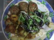 Hackbraten mit Schnittbohnen oder anders - Rezept