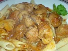 Gulasch mit Champignons - Rezept