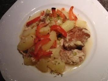 Kartoffelauflauf mit Schweinefilet - Rezept - Bild Nr. 2