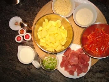 Kartoffelauflauf mit Schweinefilet - Rezept - Bild Nr. 6