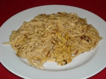 "Käse"-Spätzle ohne Käse - die laktosefreie Soja-Variante - Rezept