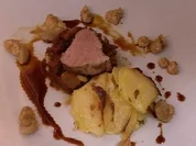 Medaillon und Bries vom Milchkalb an Tomaten-Pfifferlings-Ragout - Rezept