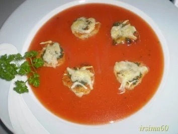 Rezept: Suppeneinlage "Herzige Croûtons" Suppeneinlage "Herzige Croûtons" - Rezept