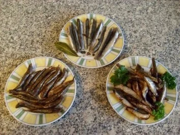 dreierlei aus fischen - Rezept