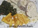 Putenröllchen mit Frischkäse - Joghurtsoße - Rezept - Bild Nr. 2
