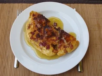 Speckpfannekuchen a. la Sascha - Rezept