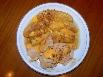 Rezept: Banane mit Honig gebraten Banane mit Honig gebraten - Rezept