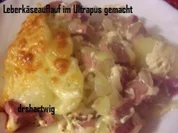 Auflauf deftig~Leberkäseauflauf - Rezept