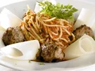 Spaghetti mit Hackfleischbällchen - Rezept