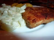 Rezept: Fisch: Viktoriabarsch mit Gurkengemรผse Fisch: Viktoriabarsch mit Gurkengemรผse - Rezept