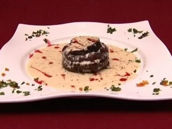 Rezept: Auberginentörtchen (Dunja Rajter) Auberginentörtchen (Dunja Rajter) - Rezept