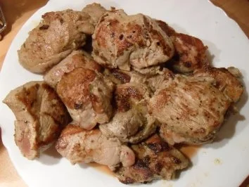 Schweinelende mit Bohnen u. Rosmarinkartoffeln - Rezept - Bild Nr. 2