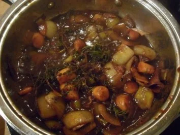 Schweinelende mit Bohnen u. Rosmarinkartoffeln - Rezept - Bild Nr. 3