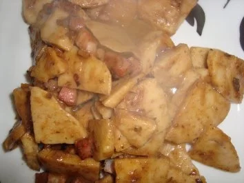 Rezept: Resteverwertung: Semmelknödel gebraten - Version 1 Resteverwertung: Semmelknödel gebraten - Version 1 - Rezept