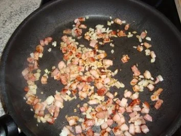 Rezept: Resteverwertung: Semmelknödel gebraten - Version 1 Bild Nr. 2 Resteverwertung: Semmelknödel gebraten - Version 1 - Rezept - Bild Nr. 2