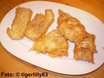Rotbarschfilet im Backteig - Rezept