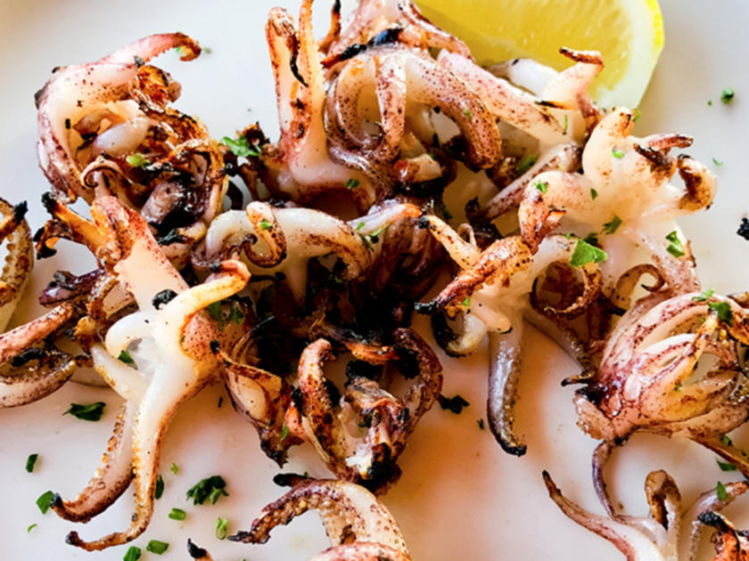 Himmlisch...Baby-Calamari - Rezept mit Bild