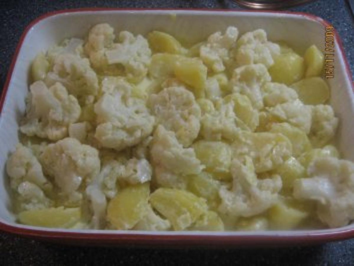 Blumenkohl-Kartoffel-Auflauf Vegetarisch - Rezept - Bild Nr. 5