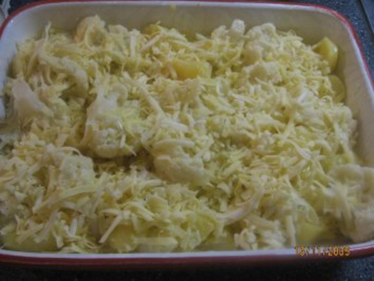 Blumenkohl-Kartoffel-Auflauf Vegetarisch - Rezept - Bild Nr. 6