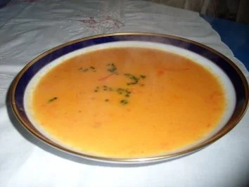 Rezept: Apfelsuppe mit Paprika SCHARF Apfelsuppe mit Paprika SCHARF - Rezept