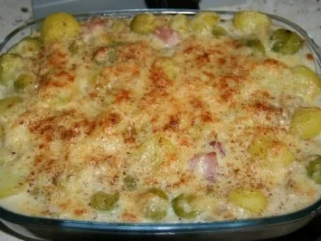 Kasseler - Rosenkohl - Auflauf - Rezept - Bild Nr. 8