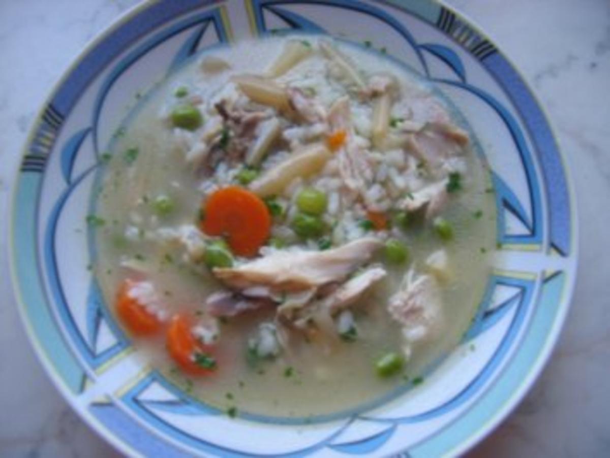 Gemüse-Hühnersuppe - Rezept