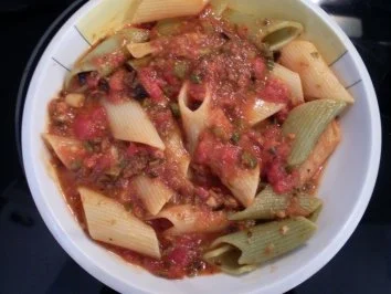 Scharfe Nudelsoße - Rezept