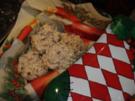 Weihnachtsplätzchen: Stracciatella-Kokos-Häufchen - Rezept