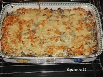 Schmand-Hack-Porree-Kartoffelauflauf - Rezept - Bild Nr. 6