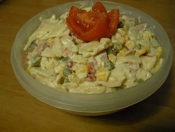 Bunter Nudelsalat - Rezept - Bild Nr. 2