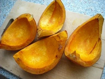 Rezept: Pasta mit Hokkaido-Sauce und weißen Bohnen Bild Nr. 2 Pasta mit Hokkaido-Sauce und weißen Bohnen - Rezept - Bild Nr. 2