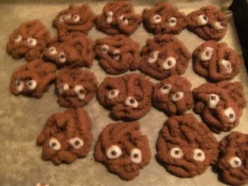 Rezept: KLEINGEBÄCK - Häufchenkekse KLEINGEBÄCK - Häufchenkekse - Rezept