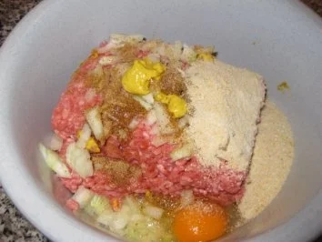 Kartoffel-Rosenkohl-Hackbällchen-Auflauf mit Schafskäse überbacken - Rezept - Bild Nr. 4