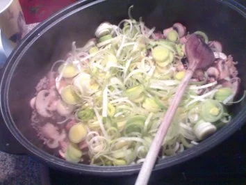 Rezept: Käse - Lauch - Champignon - Suppe Bild Nr. 3 Käse - Lauch - Champignon - Suppe - Rezept - Bild Nr. 3