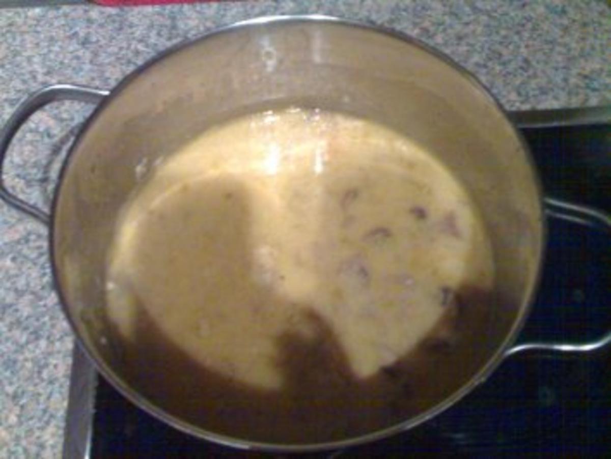Käse - Lauch - Champignon - Suppe - Rezept