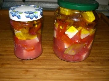 Eingelegter Schafskäse - Rezept