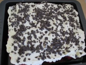 Schwarzwälderkirsch am Blech... - Rezept