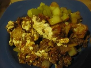 Kartoffelauflauf mit Kohl, Lauch und Tatar - Rezept - Bild Nr. 7